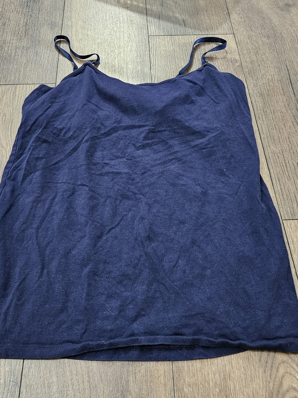 Navy Blue Motherhood Maternity Nursing Tank Top Size Large